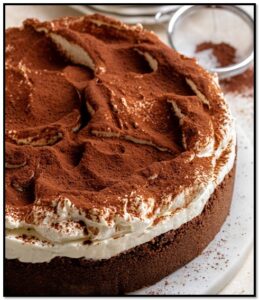 cheesecake de tiramisú