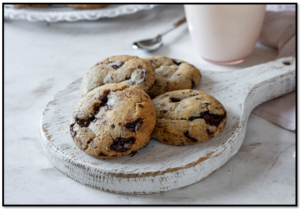 cookies americanas en freidora de aire