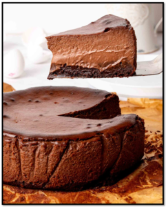 tarta de queso vasca con brownie de chocolate 1